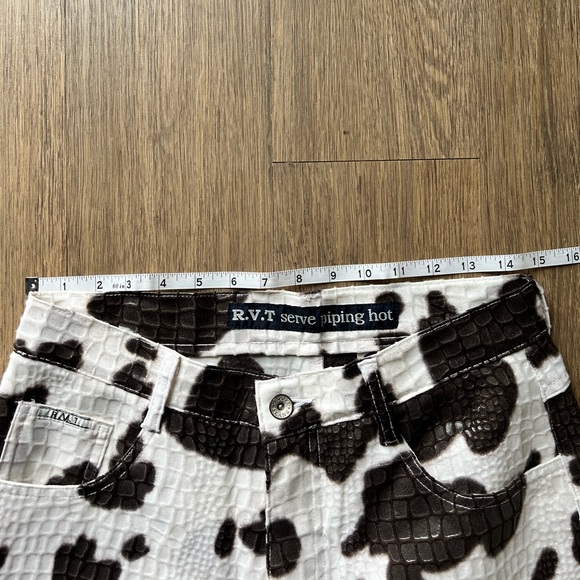 Vintage Cow Print Pants - Picture 4 of 10